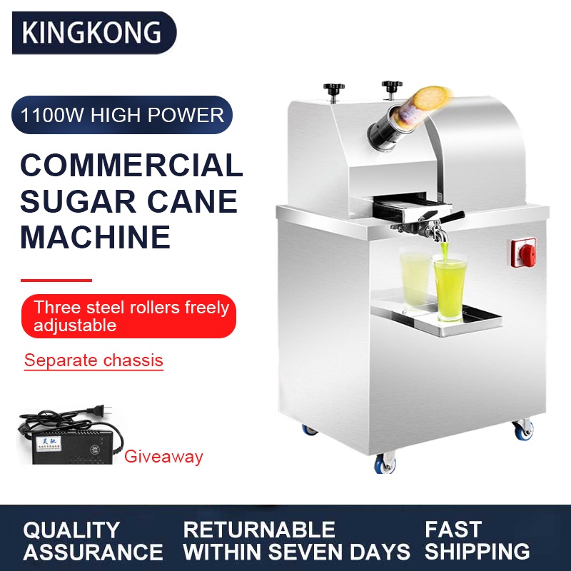 Kingkong Electric sugar cane juicer stainless steel commercial