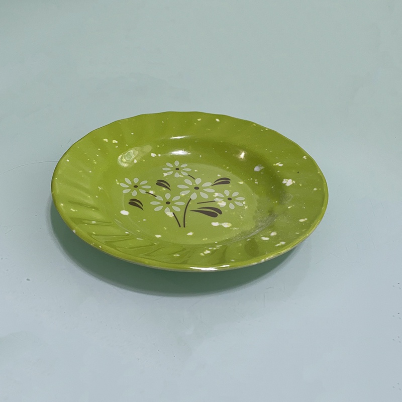 COD Dinner Plates 25cm Unbreakable Reusable Melamine Eco Green