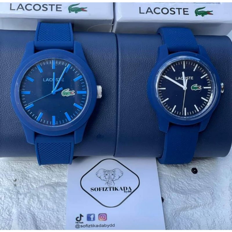 Lacoste blue best sale watch