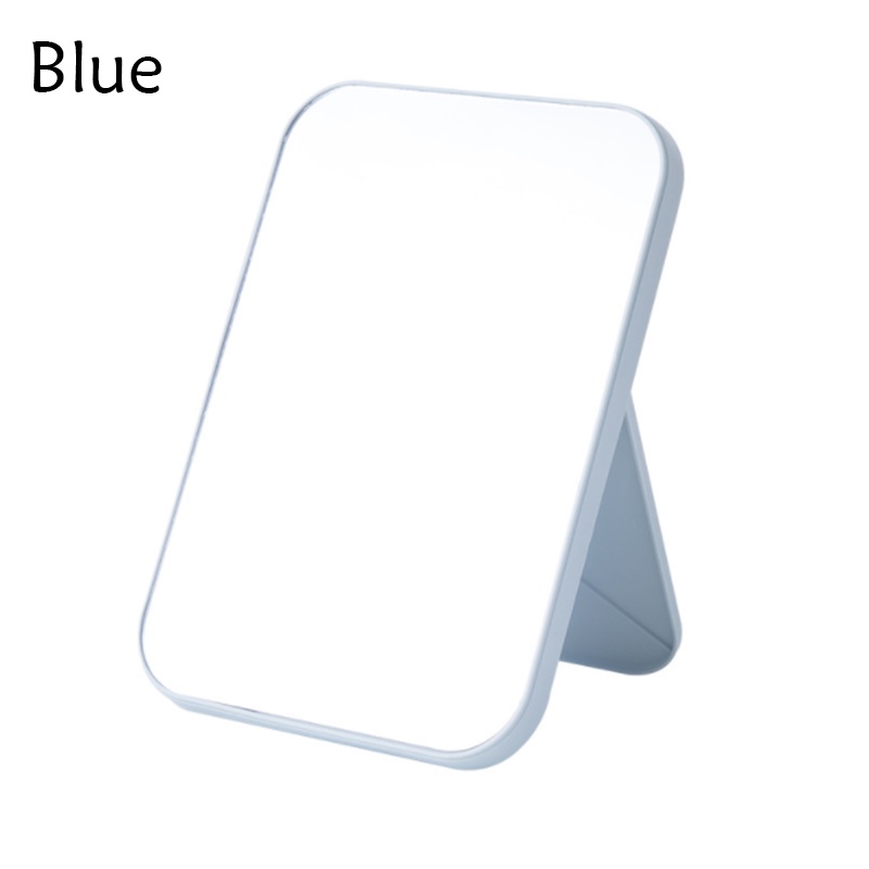 Face Makeup Mirror Desktop Vanity Mirror Large Folding Portable Square