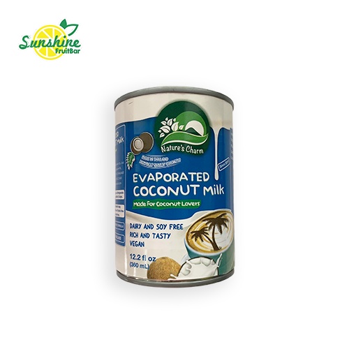 Nature's Charm Evaporated Coconut Milk 360ml Shopee Philippines