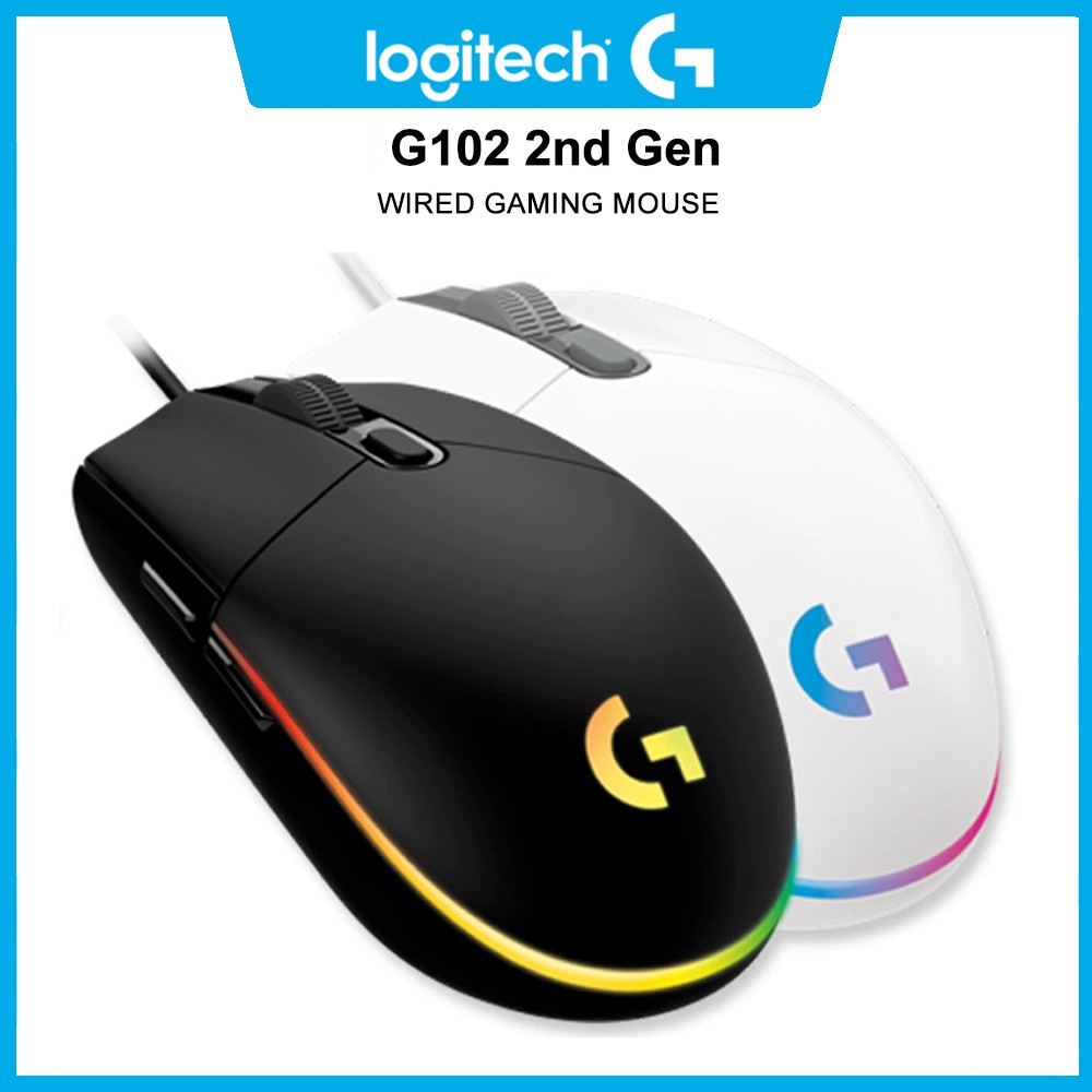 Original Logitech G102 LIGHTSYNC/PRODIGY G203 Gaming Mouse Optical ...