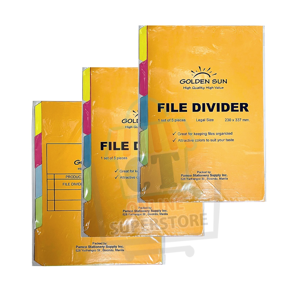 File Index Divider File Divider (for Arch File and File Folder