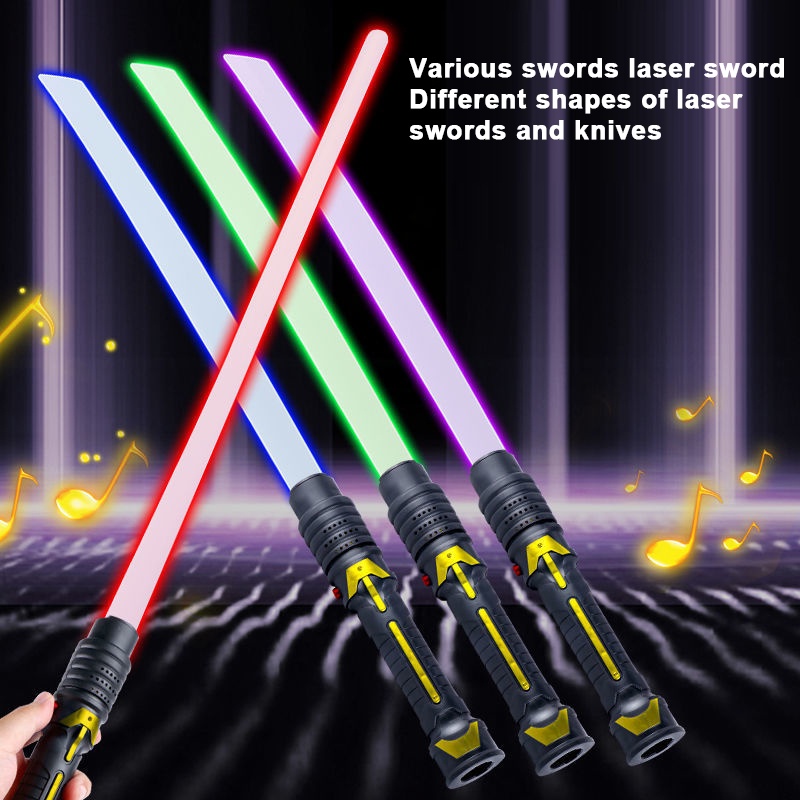 1PC Lightsaber Toys For Children Scalable Laser Sword Saber With Sound Light Neopixel Lightsaber