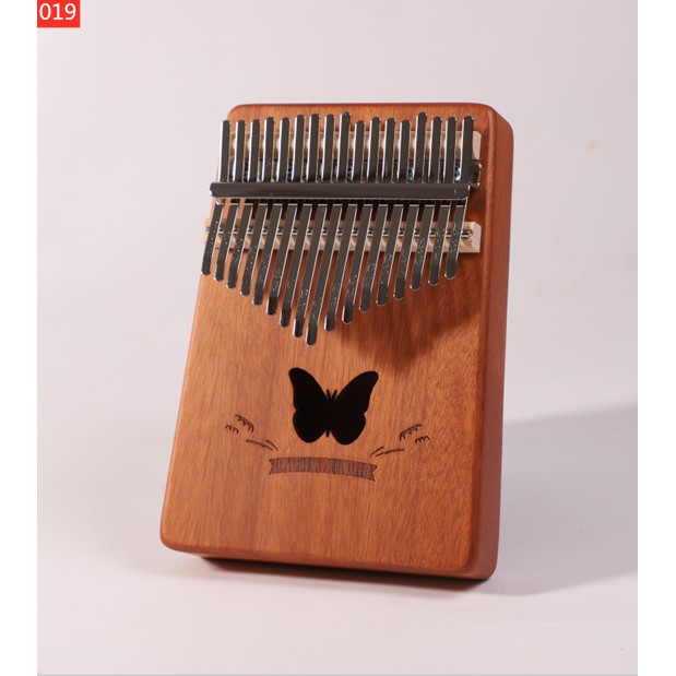 【COD】 17 Key Finger Percussion Instrument Wooden Kalimba Thumb Piano ...