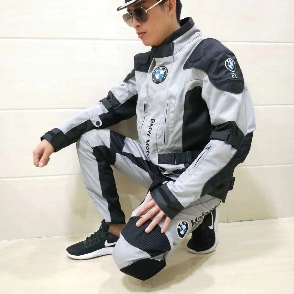 Motorcycle Racing Riding Jacket Pant Sportswear for BMW Rally Racing ...