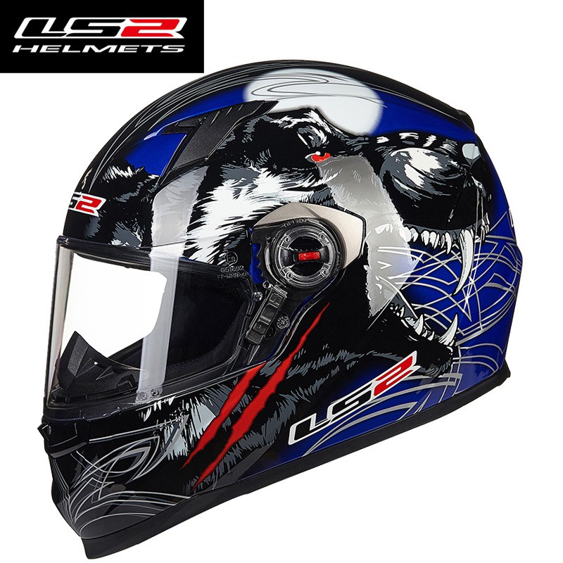 100% Original LS2 FF358 Full Face Motorcycle Helmet Alex barros Man ...