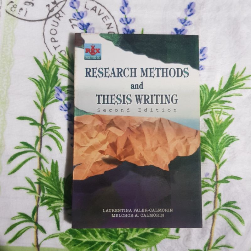 research methods and thesis writing second edition