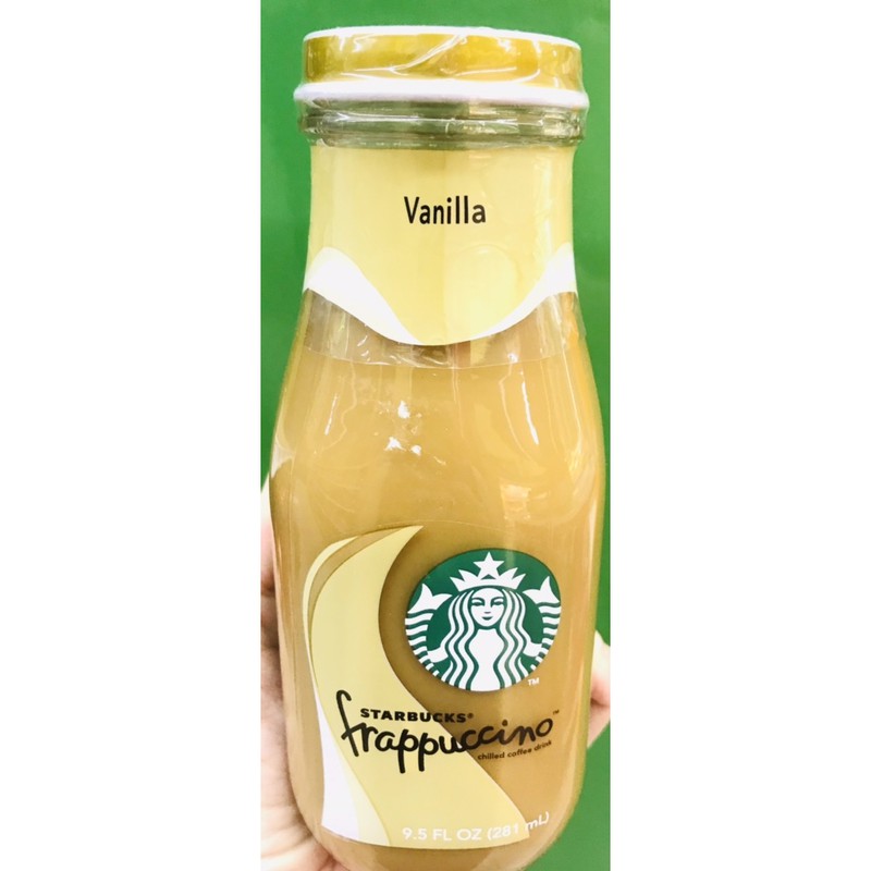 Starbucks Vanilla Frappuccino Chilled Coffee Drink 281 Ml Shopee Philippines