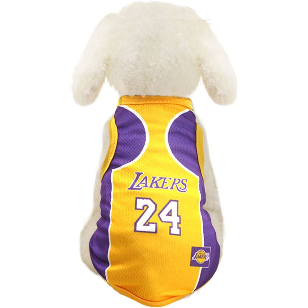 LAKER'S #24 KOBE BREATHABLE MESH JERSEY DOGS/CATS NEW SHIPS