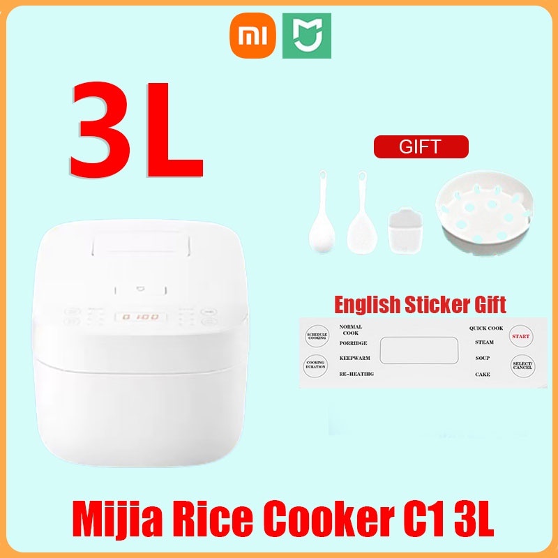 Xiaomi Mijia C1 3L/4L Electric Rice Cooker 650W MDFBZ02ACM Multifunctional Electric Rice Cooker