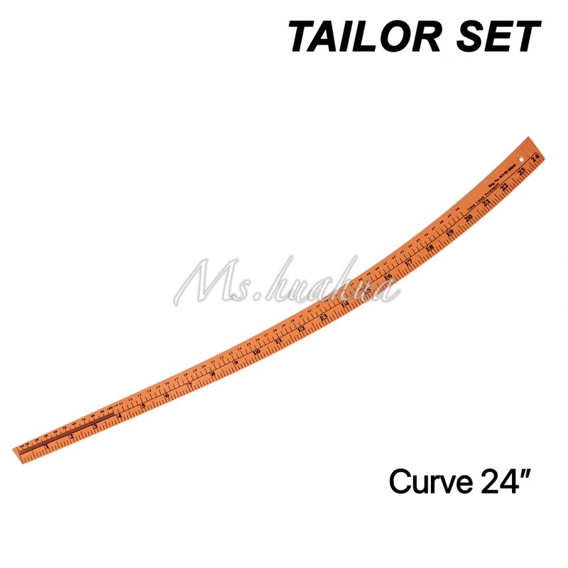 Tailor Ruler Set Pembaris Jahit Set Pvc Tailor Ruler L Shape Curve