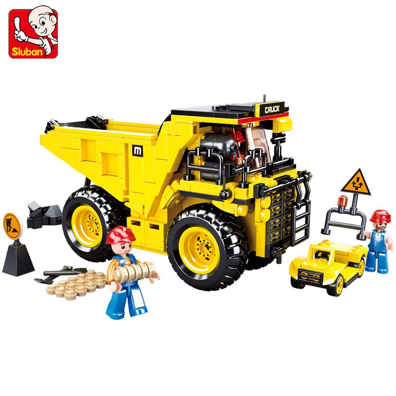 Sluban City Construction Truck lego Technic Bucket Wheel Excavator