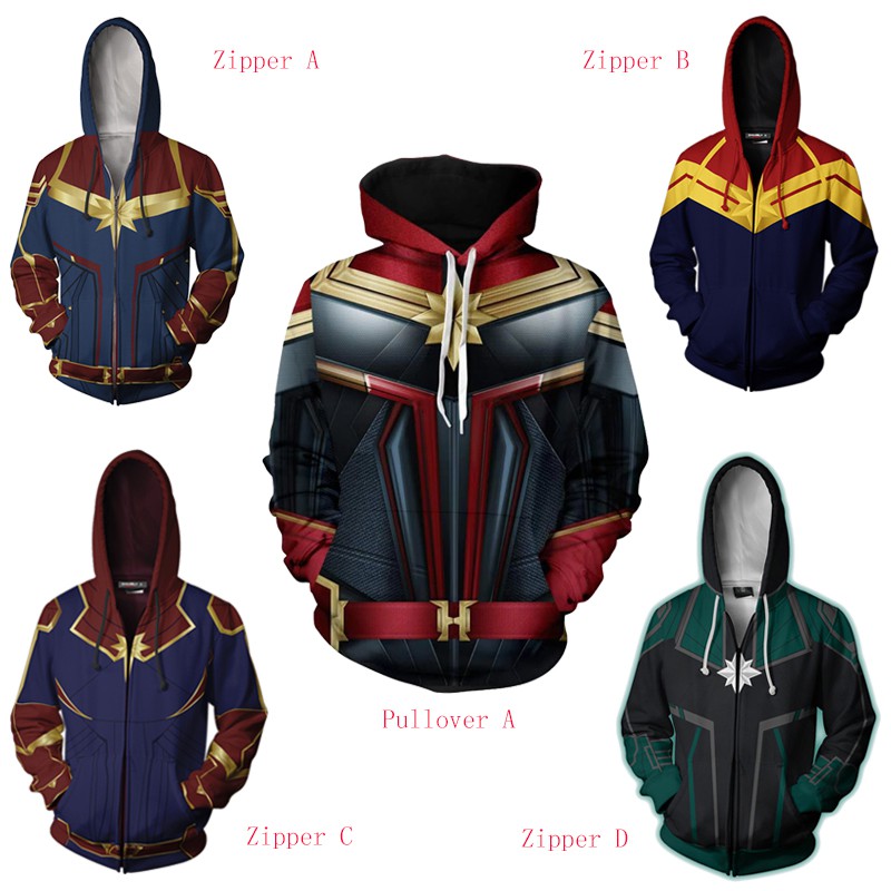 Captain marvel hoodie women's best sale