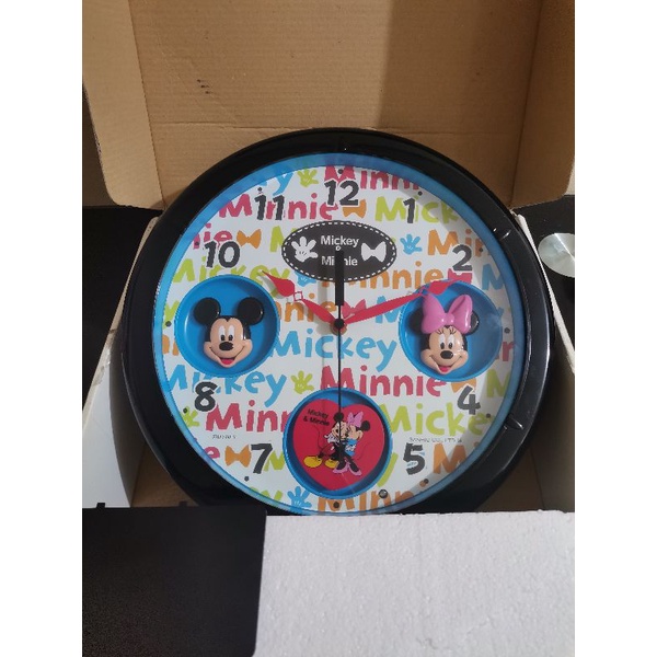Mickey and Friends musical wall clock Shopee Philippines