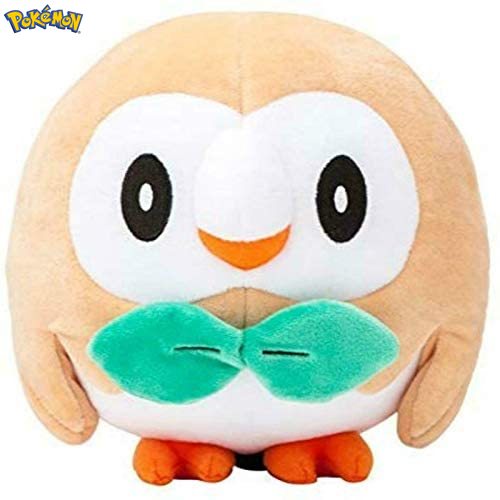 Pokemon Plush Toys Rowlet Plush Toy Sun Moon Starter Animal Doll Toy ...