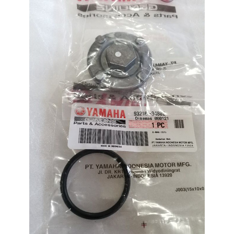 Oil Drain Plug With ORing Sniper 150, NMAX V1 Genuine Yamaha Shopee