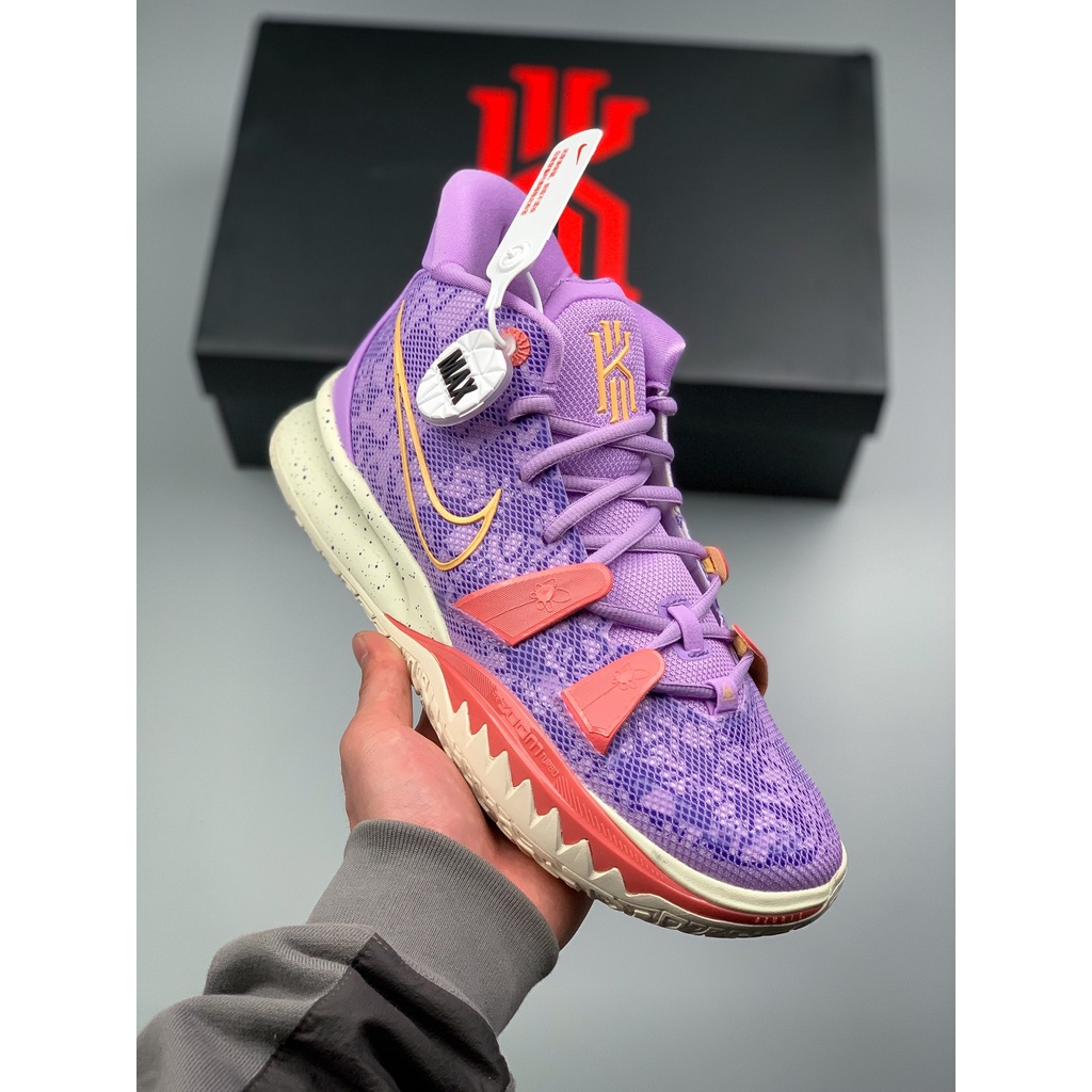 Purple store basketball sneakers