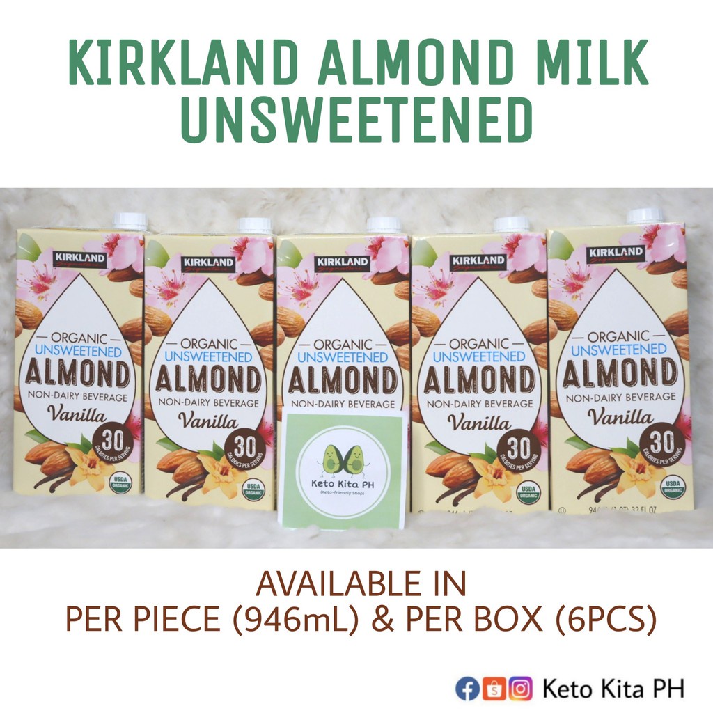 Mainit na benta Kirkland Almond Milk (Vanilla) Keto/Low card products