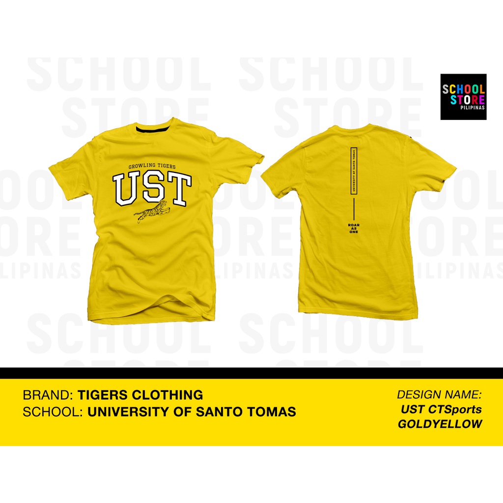 UST CTSports - University of Santo Tomas Shirt for Men Women Unisex ...