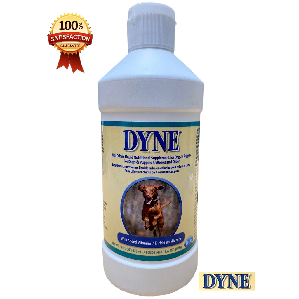DYNE High Calorie Liquid Nutritional Supplement for Dogs & Puppies ( 16fl oz 473mL) Shopee