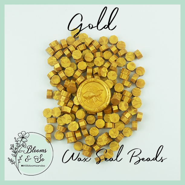 Wax Seal Beads Gold Series Shopee Philippines