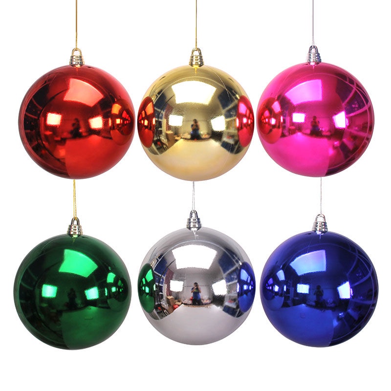 3cm 4cm 6cm 8cm 10cm 15cm Christmas Ball Christmas Tree Ornaments Large ...