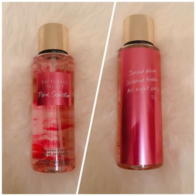 100 USA ORIGINAL Victoria's Secret Mist ( Pure Seduction ) 250ml