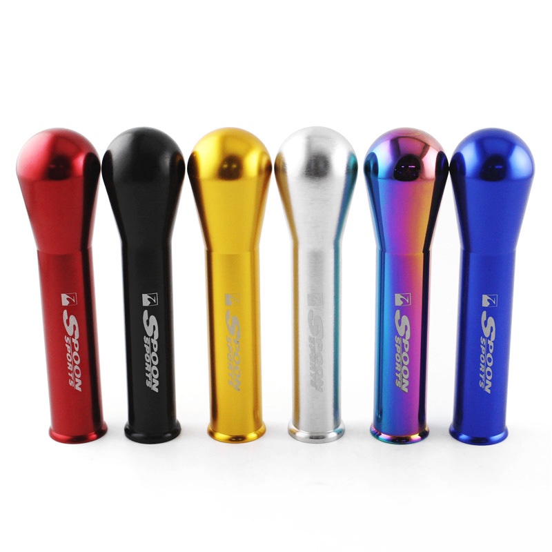 15CM Spoon Gear Shift Knob Racing Shifter Lever Knob Aluminum Universal for most Car Models