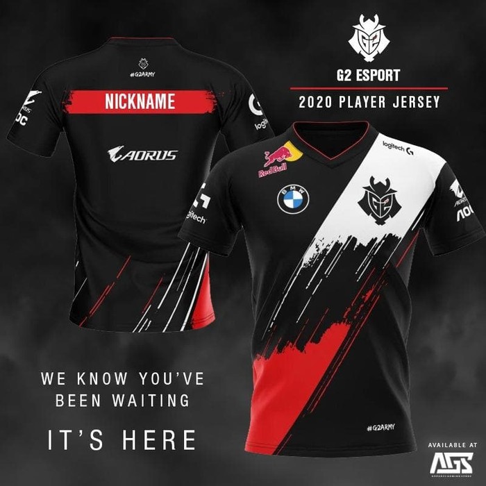 Jersey g2 hot sale esport