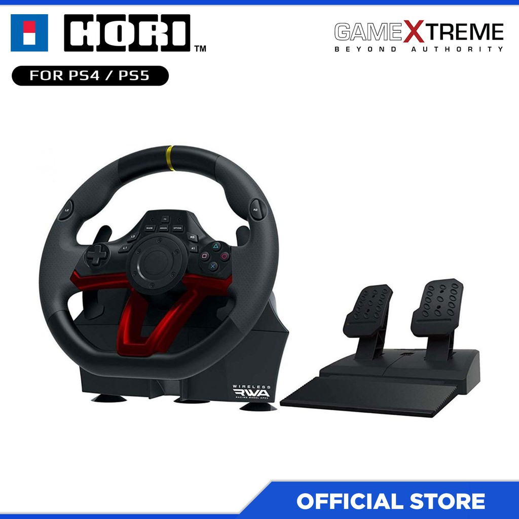 Hori apex wireless racing store wheel for ps4 & pc