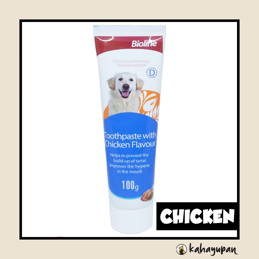 Bioline Pet Toothpaste Chicken Flavor (100g) Shopee Philippines
