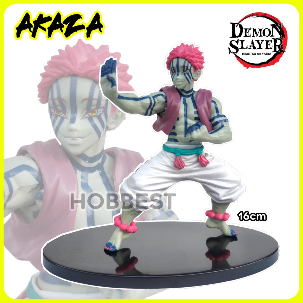 Kimetsu NO YAIBA Action Figure : AKAZA - Top Moon Demon Slayer Kitsuki ...