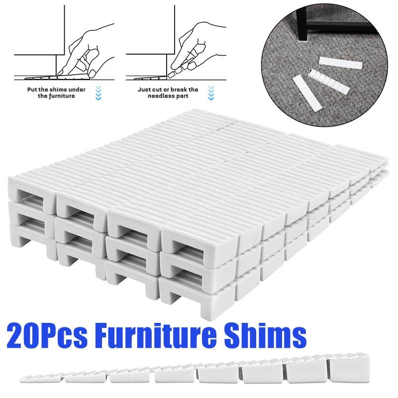[READY STOCK] 20 Pcs Shims for Leveling Furniture Leveler Adjustable ...
