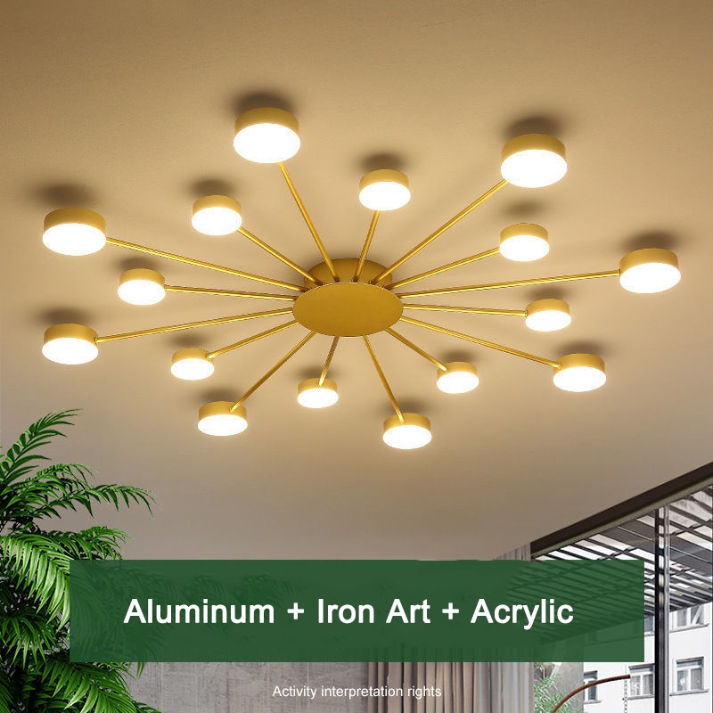 AIHO Modern Ceiling Light For Bedroom Nordic Chandelier Ceiling Light