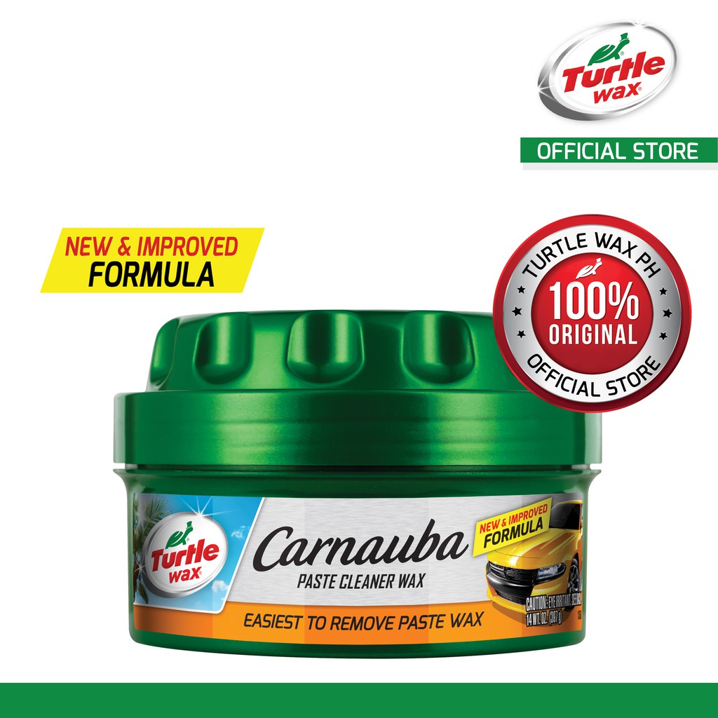 Turtle Wax Carnauba Paste Cleaner Wax 397g T5A | Shopee Philippines