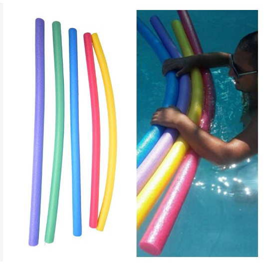 Flexible Colorful Solid Foam Pool Noodles Swimming Water Float Aid ...
