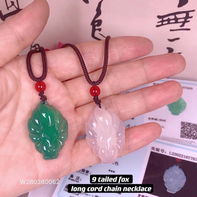 9 tailed fox long cord chain necklace | Shopee Philippines