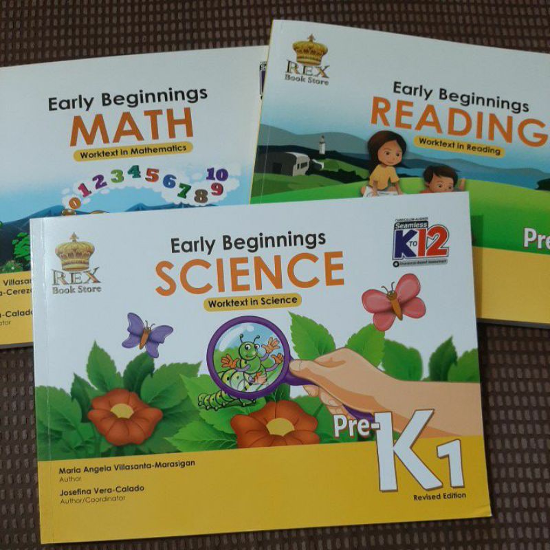 REX Bookstore Early Beginnings PreK1(Brandnew) Shopee Philippines