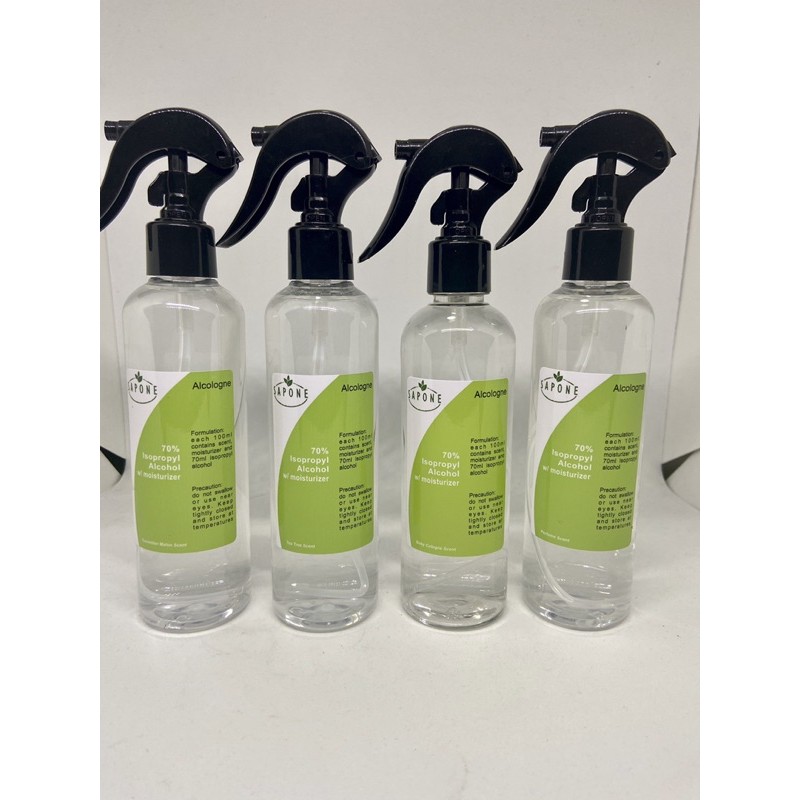 sapone alcologne 250ml trigger spray scented alcohol | Shopee Philippines