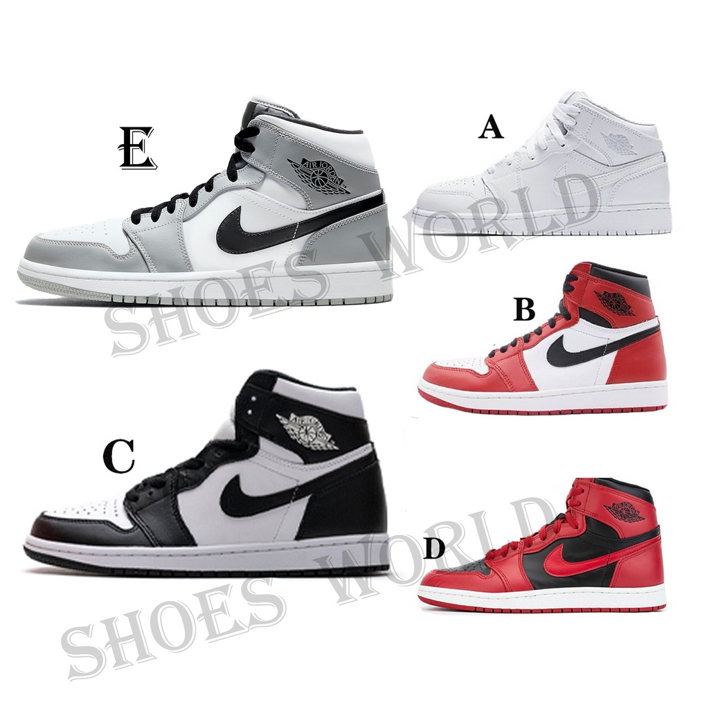 Aiirjjordan1 aj1 High cut Basketball shoes for men and women Shopee