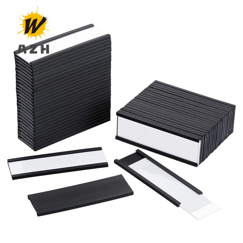 50Pcs Label Holders with Data Card Holders with Clear