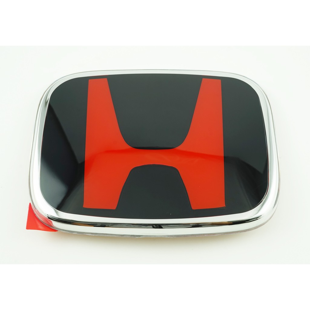 Honda Logo Label Red Black Background Size 13.6x10.9cm Equipped With ...
