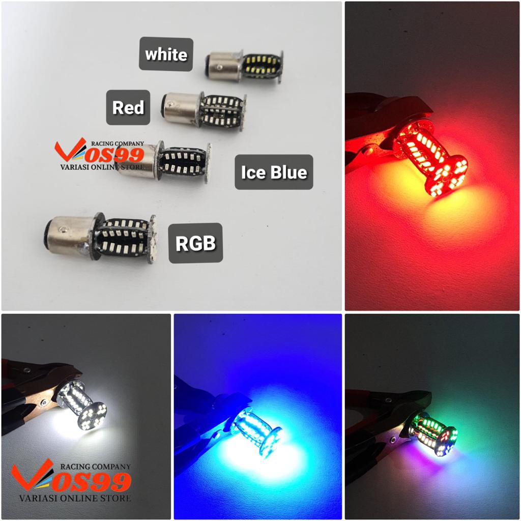 MATA Led BRAKE STOP LIGHT 60 LED FLASHING EYE LATEST MODEL FOR ALL ...
