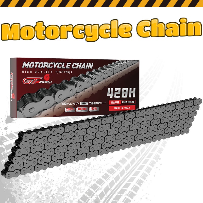 GT Power Chain 420 428 428H-110L/120L/130L/132L Super Heavy Duty Plates ...