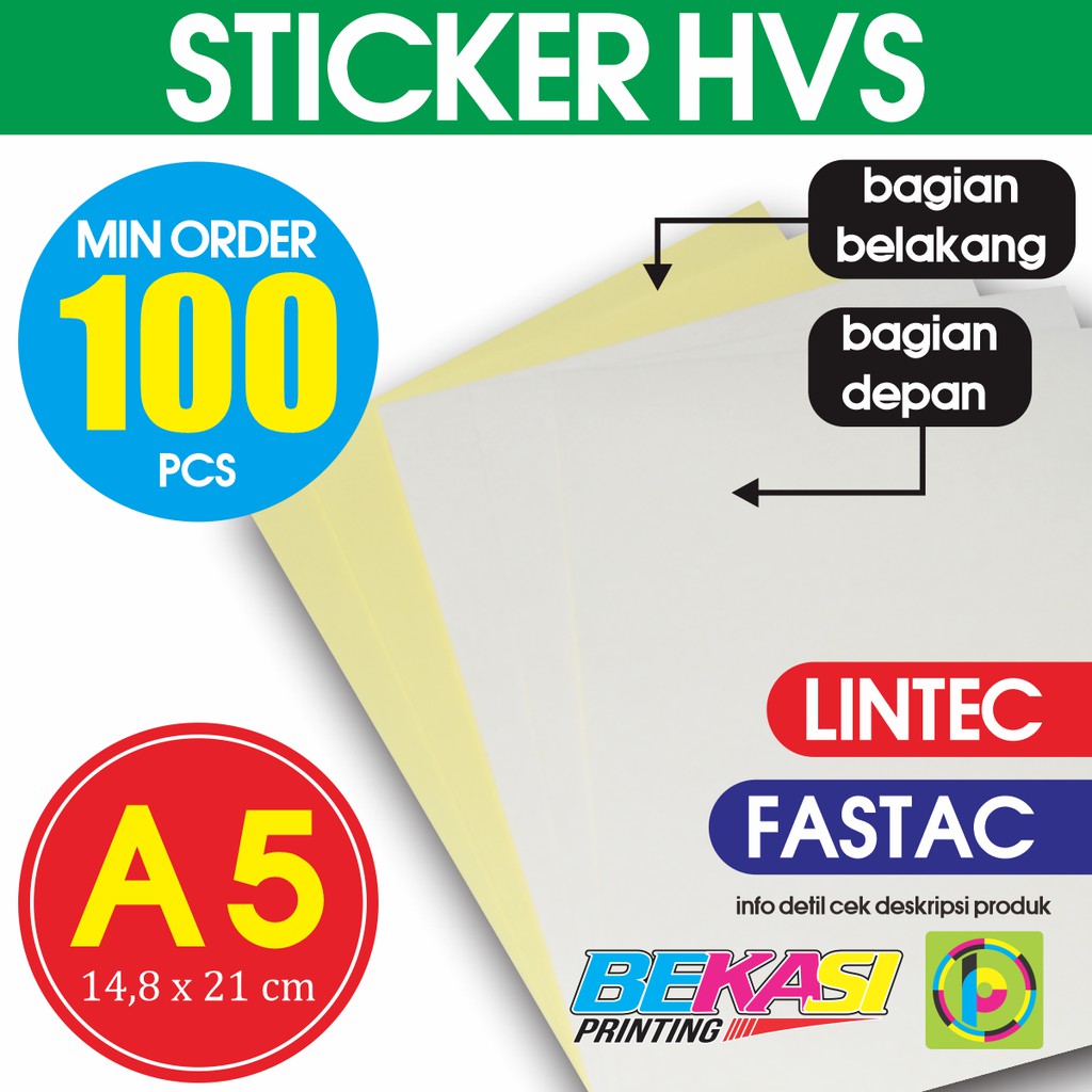 Dove Sticker Paper HVS Doft Sticker Size A5 15 x 21 cm - for SHOPEE ...