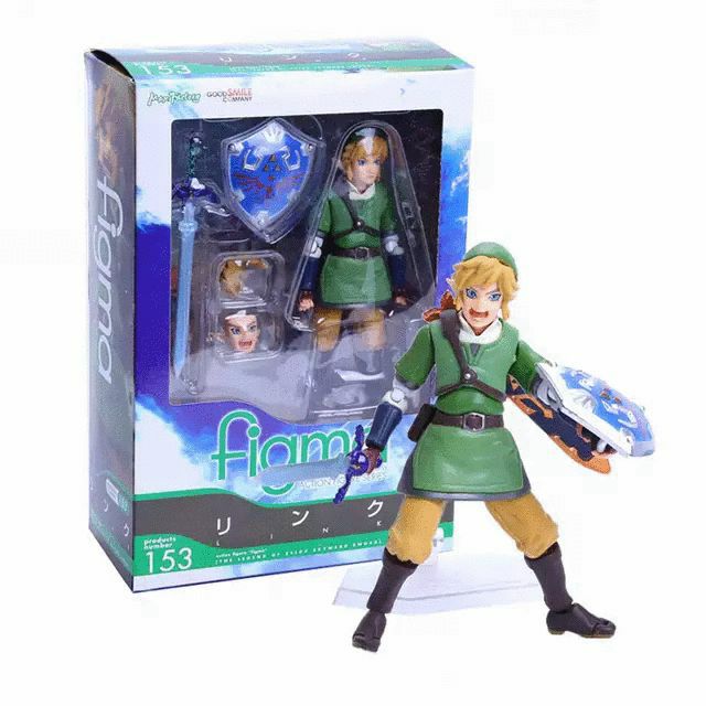 Figma Link Legend of Zelda Action Figure Toys