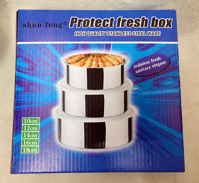 YP005 ABS 5in1 stainless ware protect fresh box | Shopee Philippines