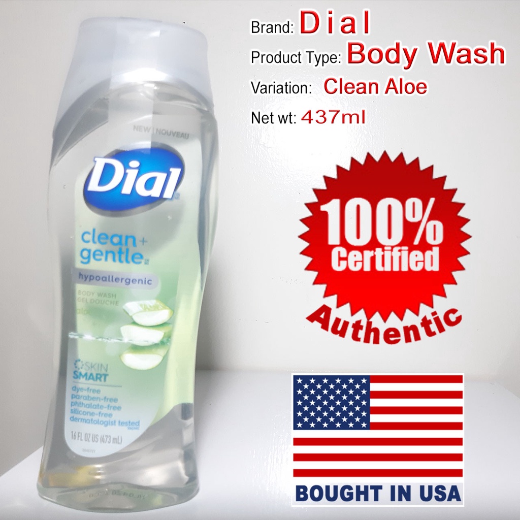 DialGentleBody Wash Authentic & U.S Bought Shopee Philippines
