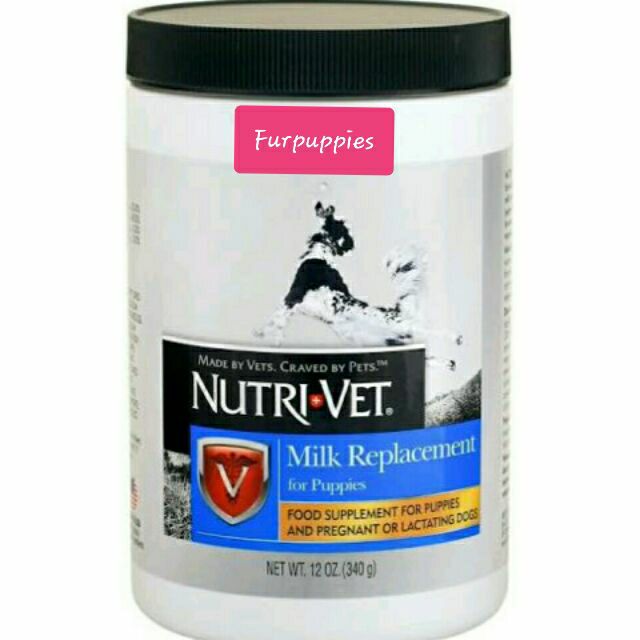 Nutrivet Milk Replacement For Puppies 340g Shopee Philippines